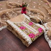 Ds Designer Suit Organza Silk Non Catalog Dress Material Suppliers In India
